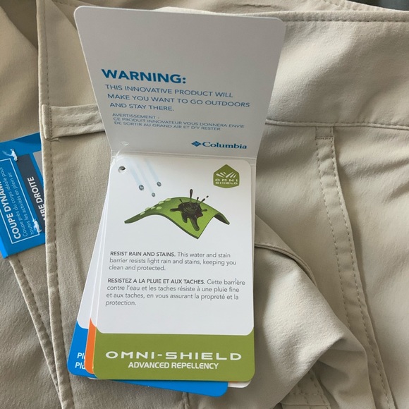 NWT Columbia Saturday Trail II convertible Pant - Picture 4 of 7